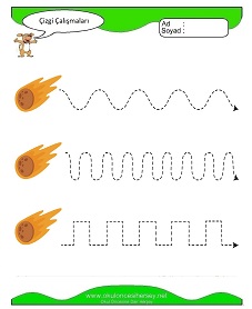 Çizgi Çalışma Sayfaları